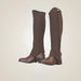 TuffRider Adult Grippy Nubuck Half Chaps - Chocolate