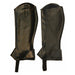 TuffRider Adult Micro Touch Half Chaps - Black