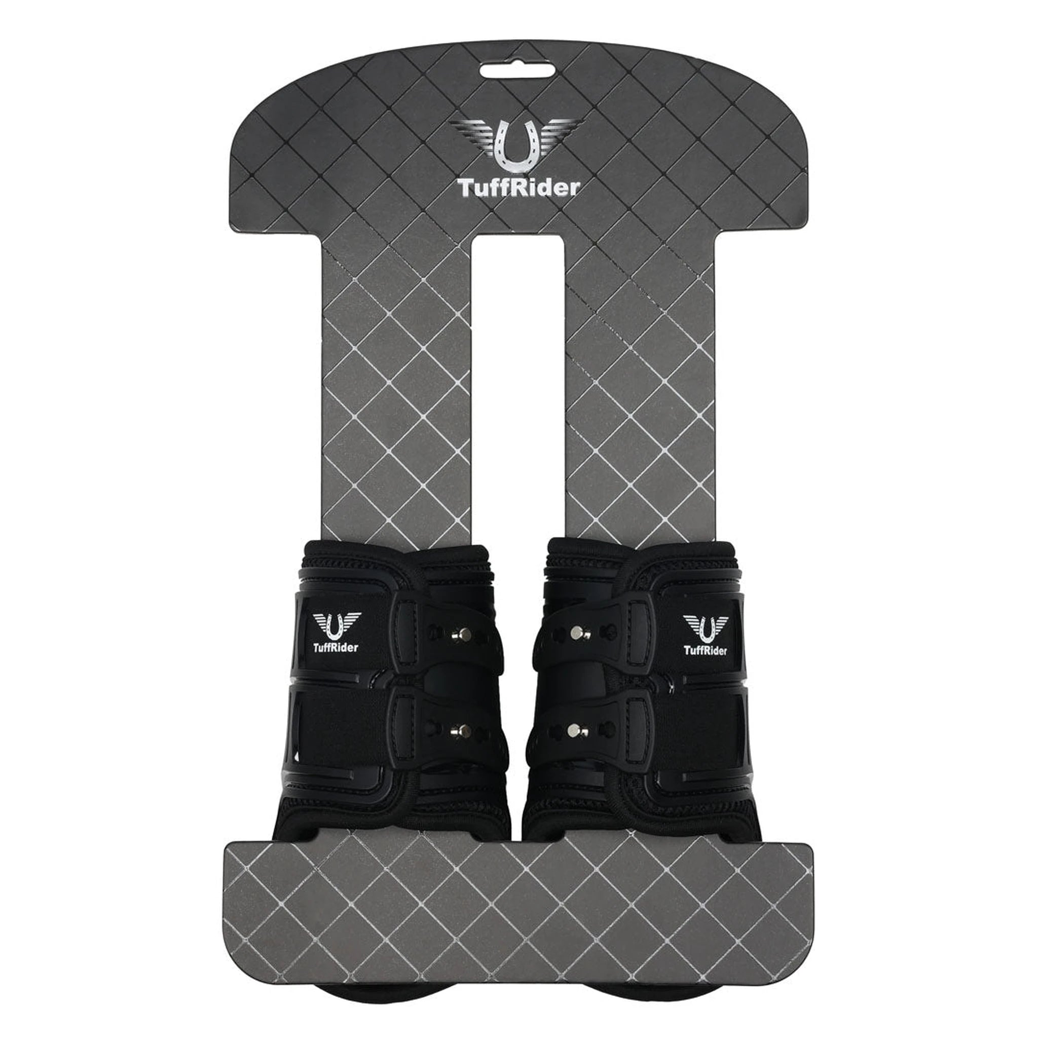 TuffRider Airflow Iron Man Fetlock Boots - Black