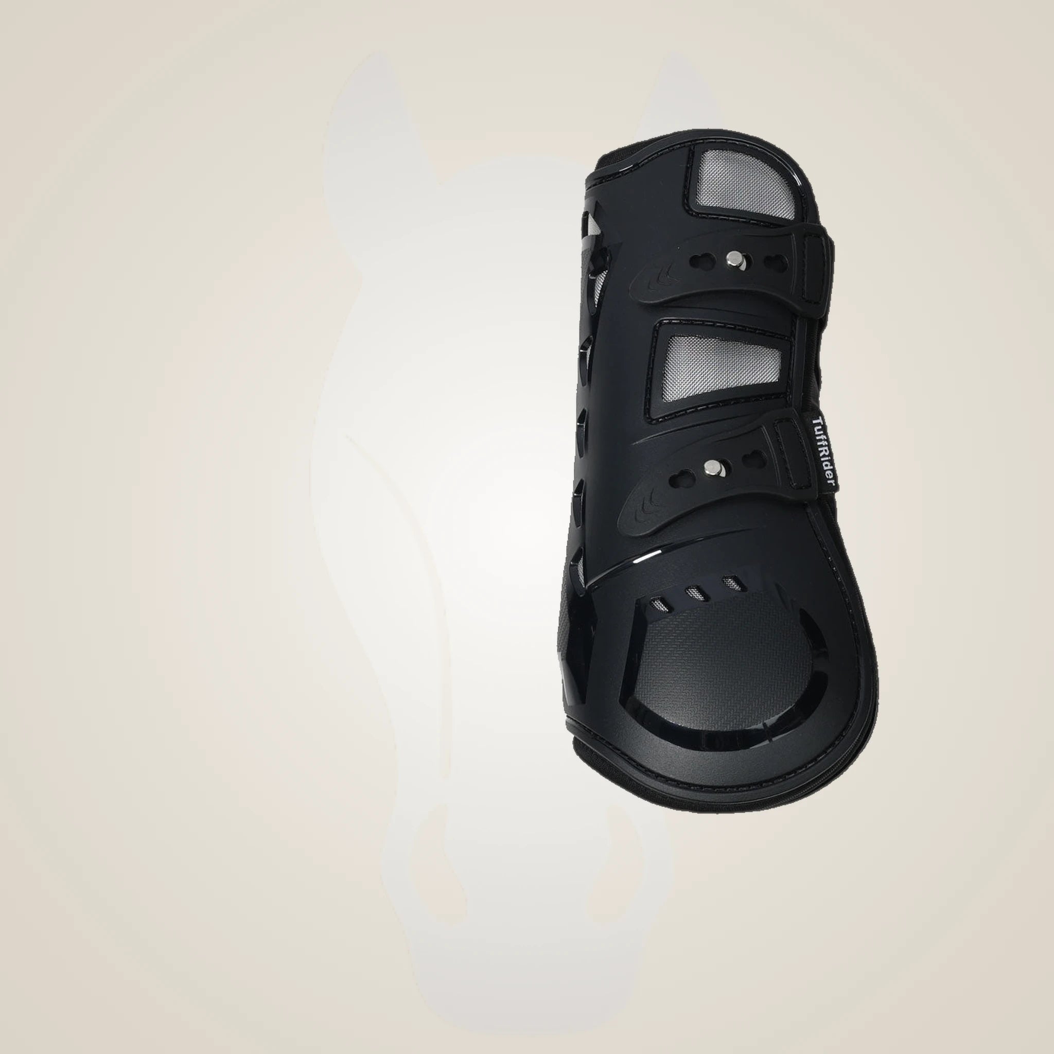 TuffRider Airflow Iron Man Tendon Boots - Black