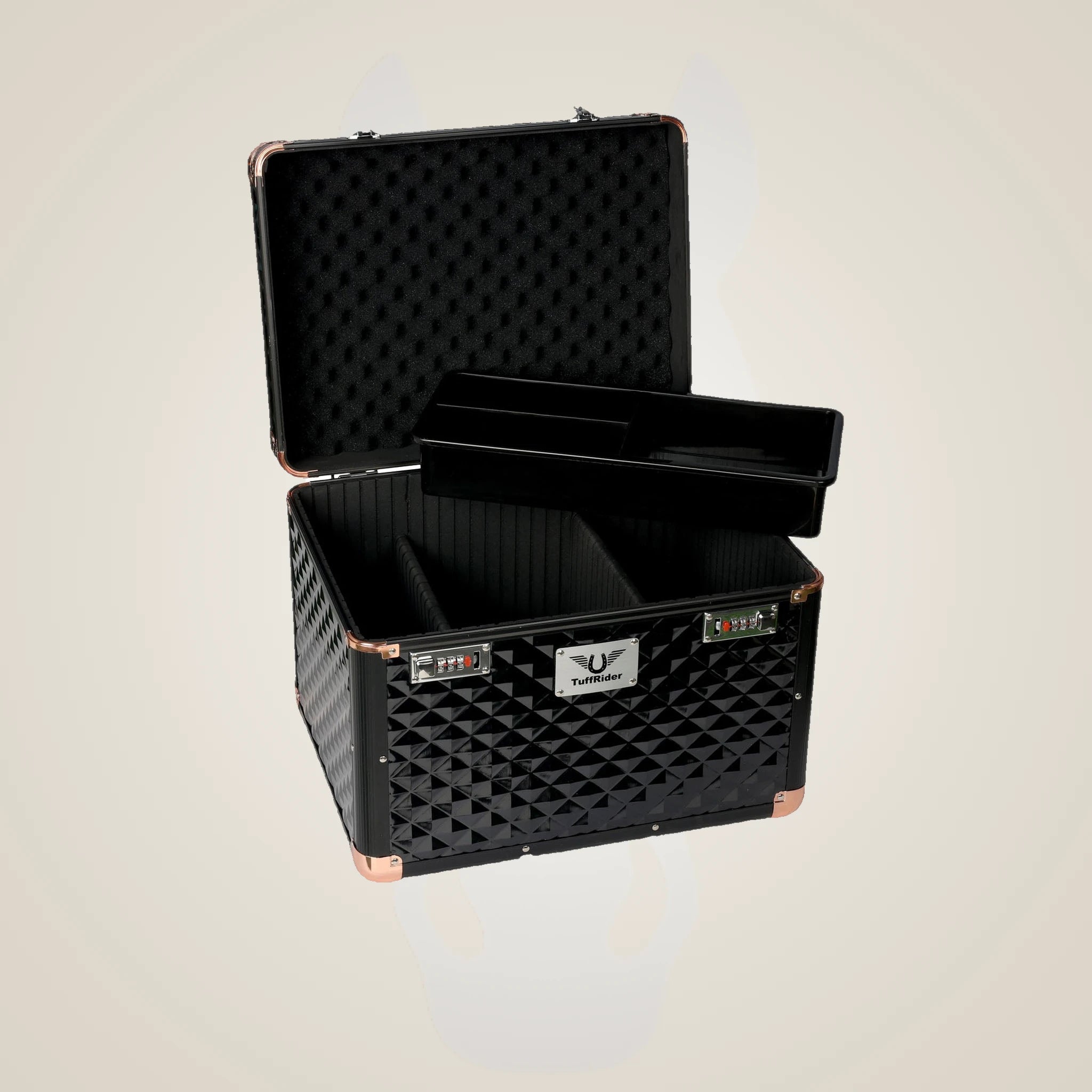 TuffRider Aluminium Diamond Grooming Box