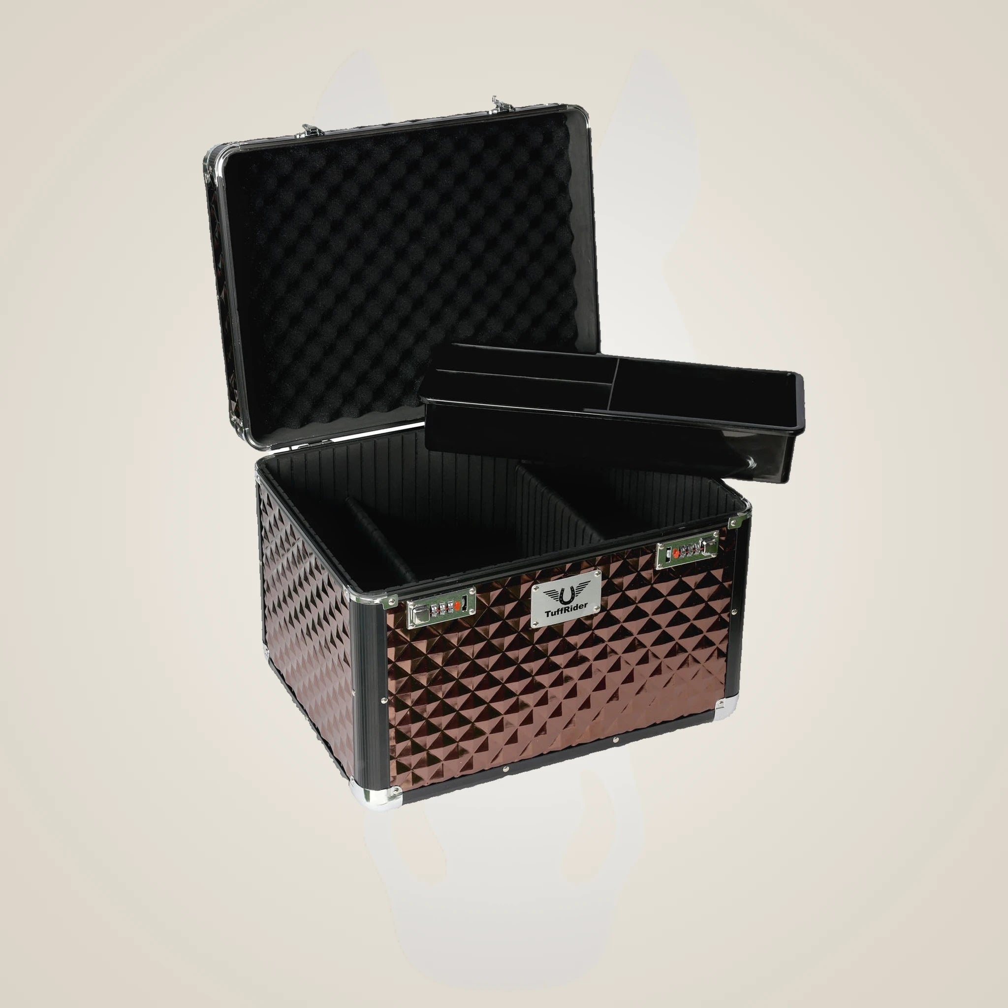TuffRider Aluminium Diamond Grooming Box