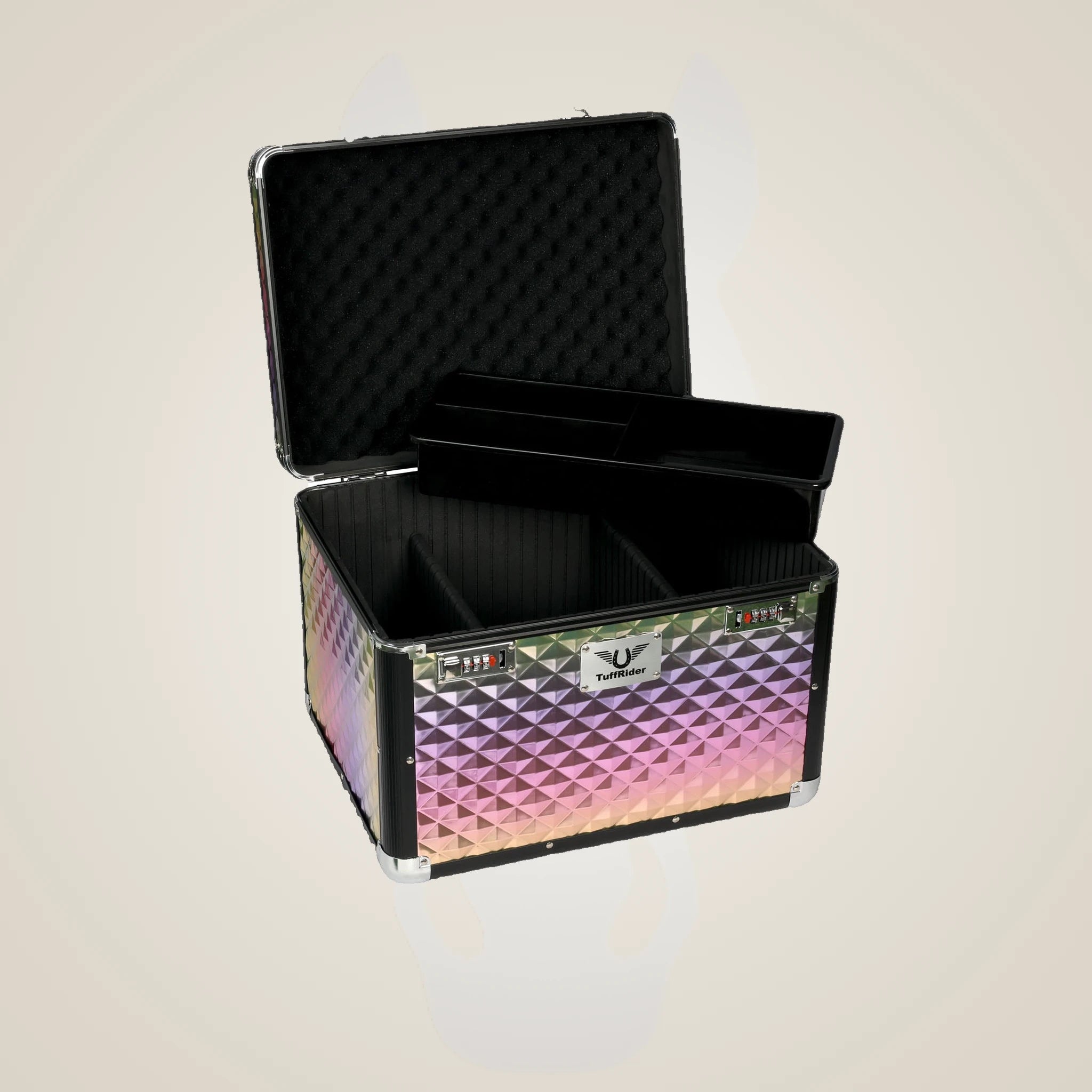 TuffRider Aluminium Diamond Grooming Box