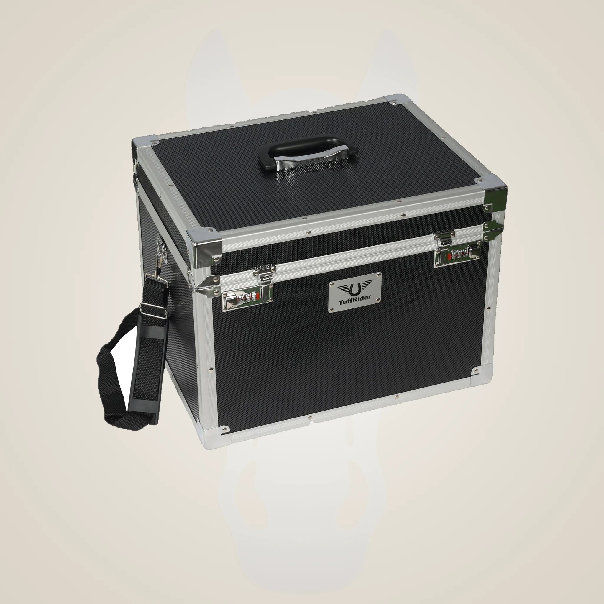 TuffRider Aluminium Grooming Box - Black