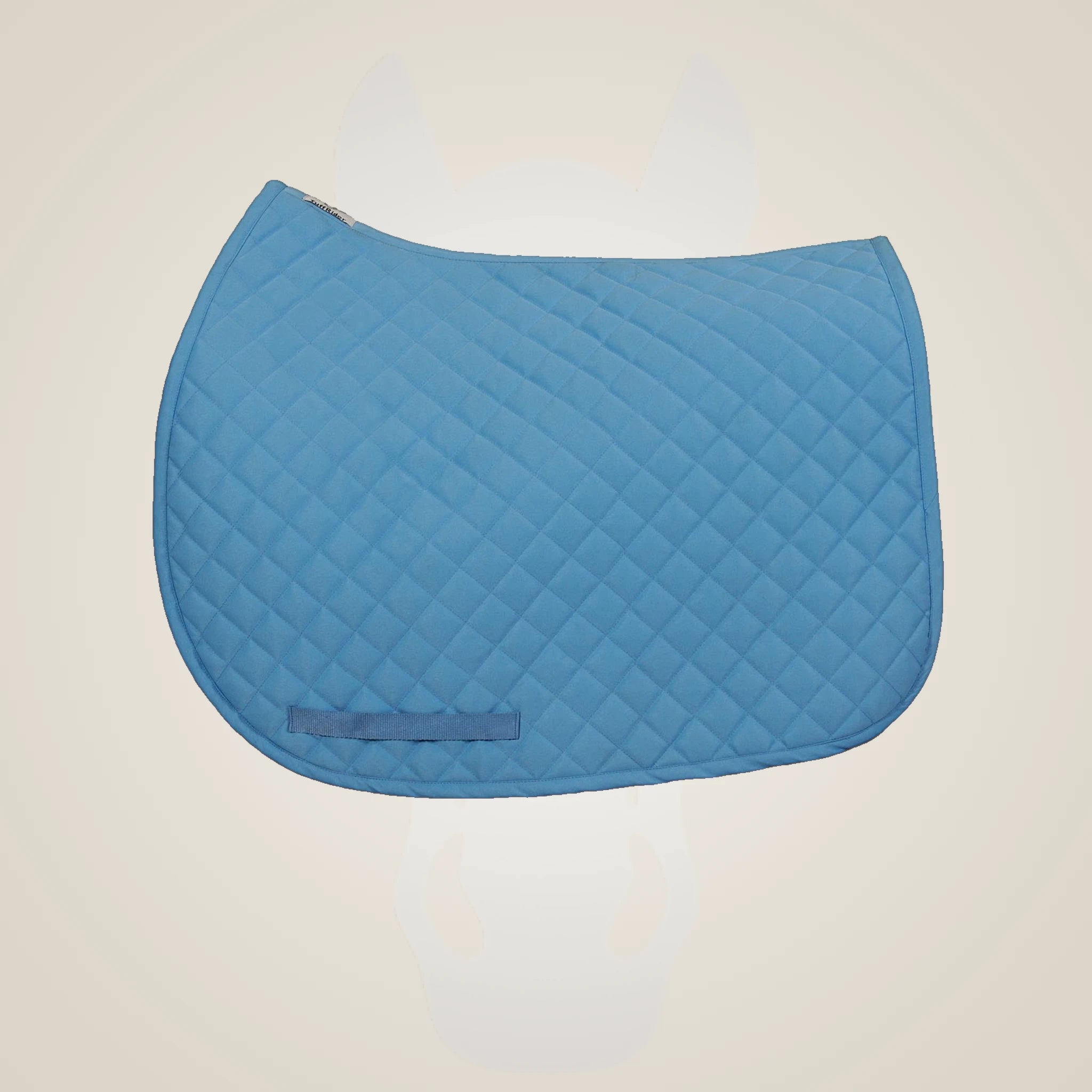 TuffRider Basic All Purpose Saddle Pad - Neon Blue