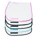 TuffRider Basic All Purpose Saddle Pad with Trim - White/Pink