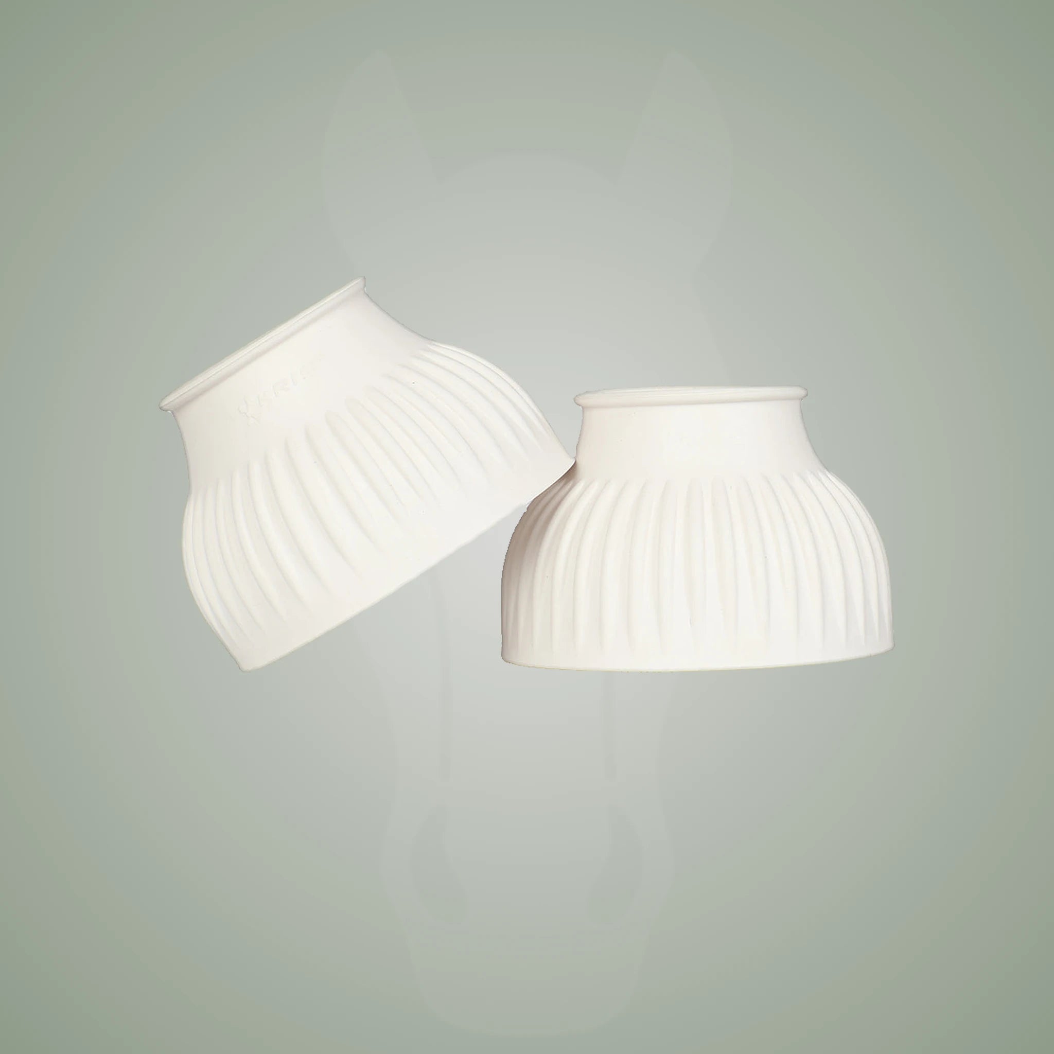 TuffRider Bell Boot Thick Bottom Wall - White