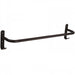 TuffRider Blanket bar with hooks - Black