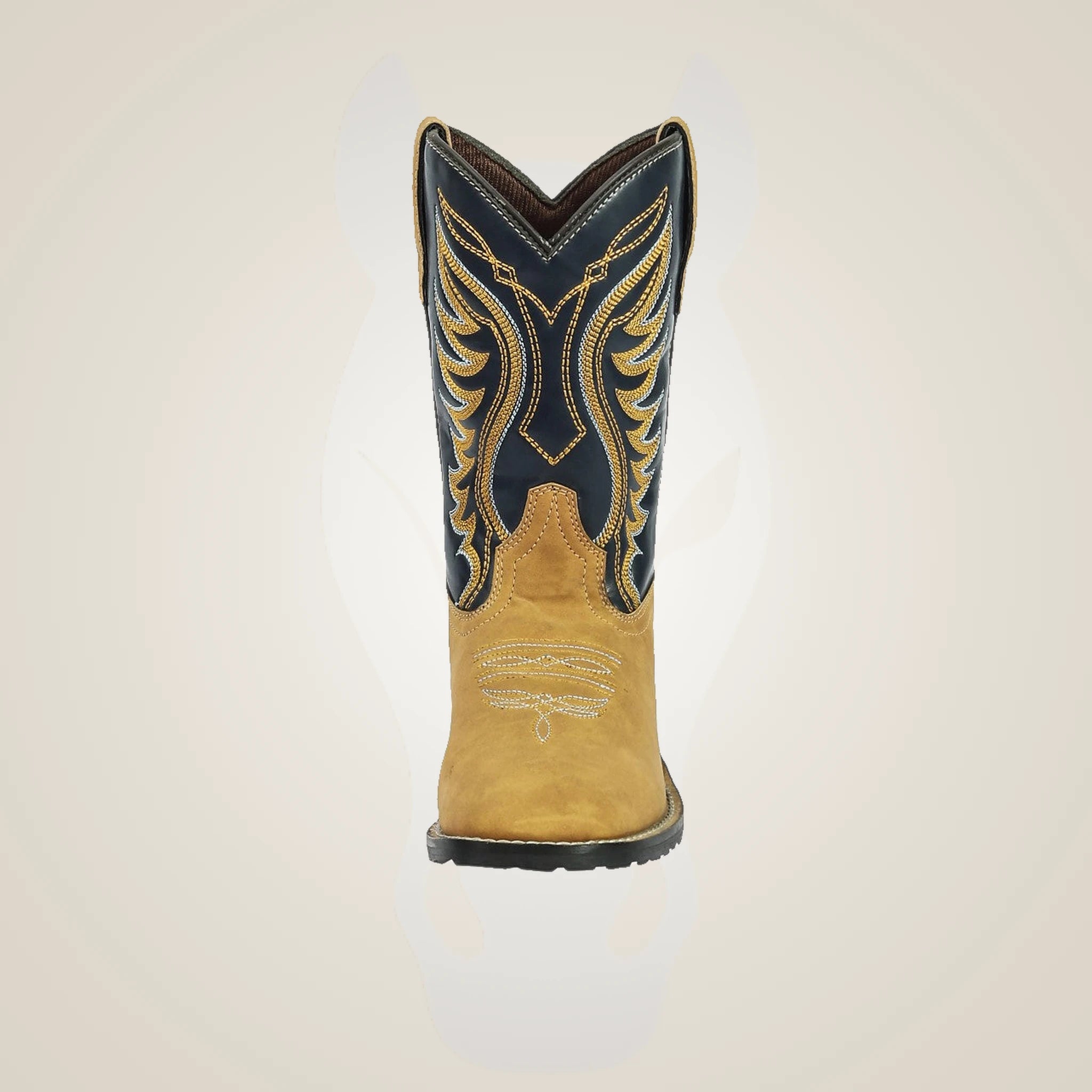 TuffRider Children's Lassen Rounded Toe Western Boot - Tan