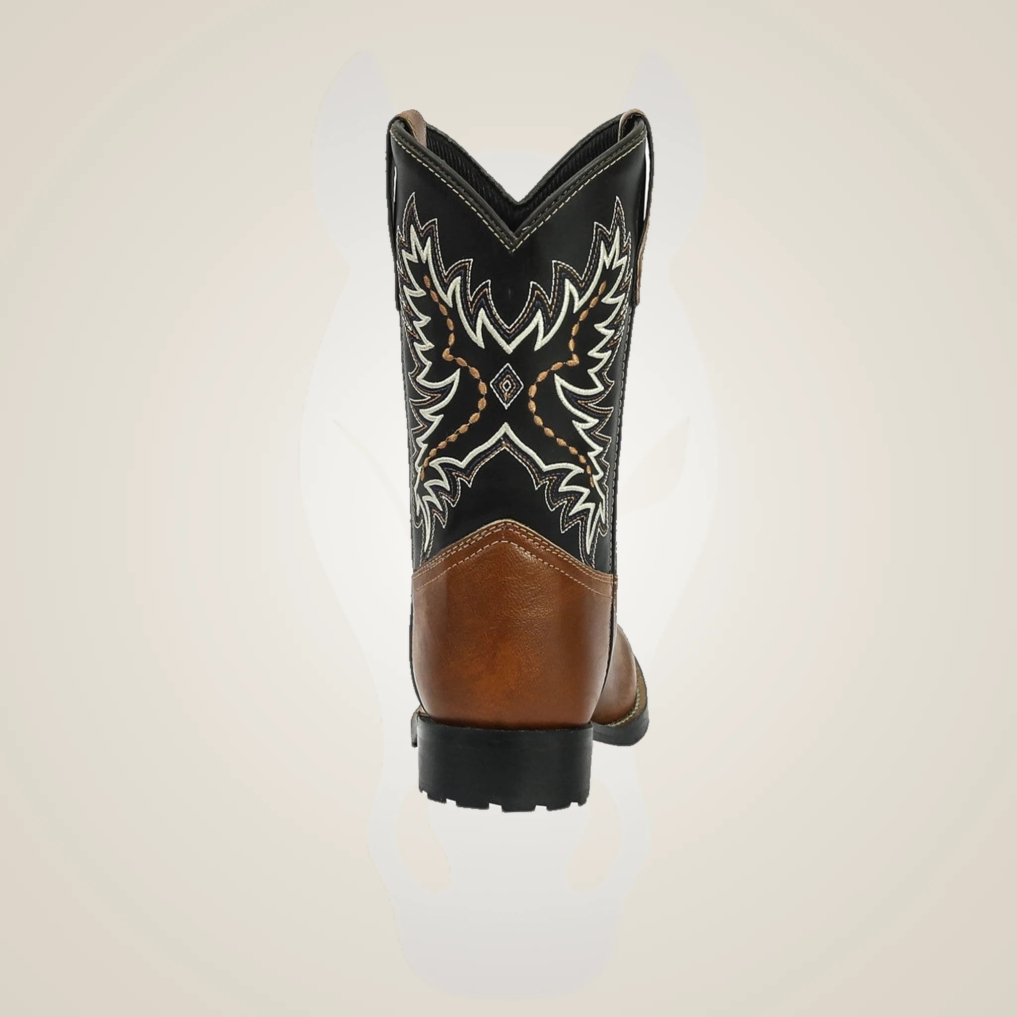 TuffRider Children's Olympic Square Toe Western Boot - Tan