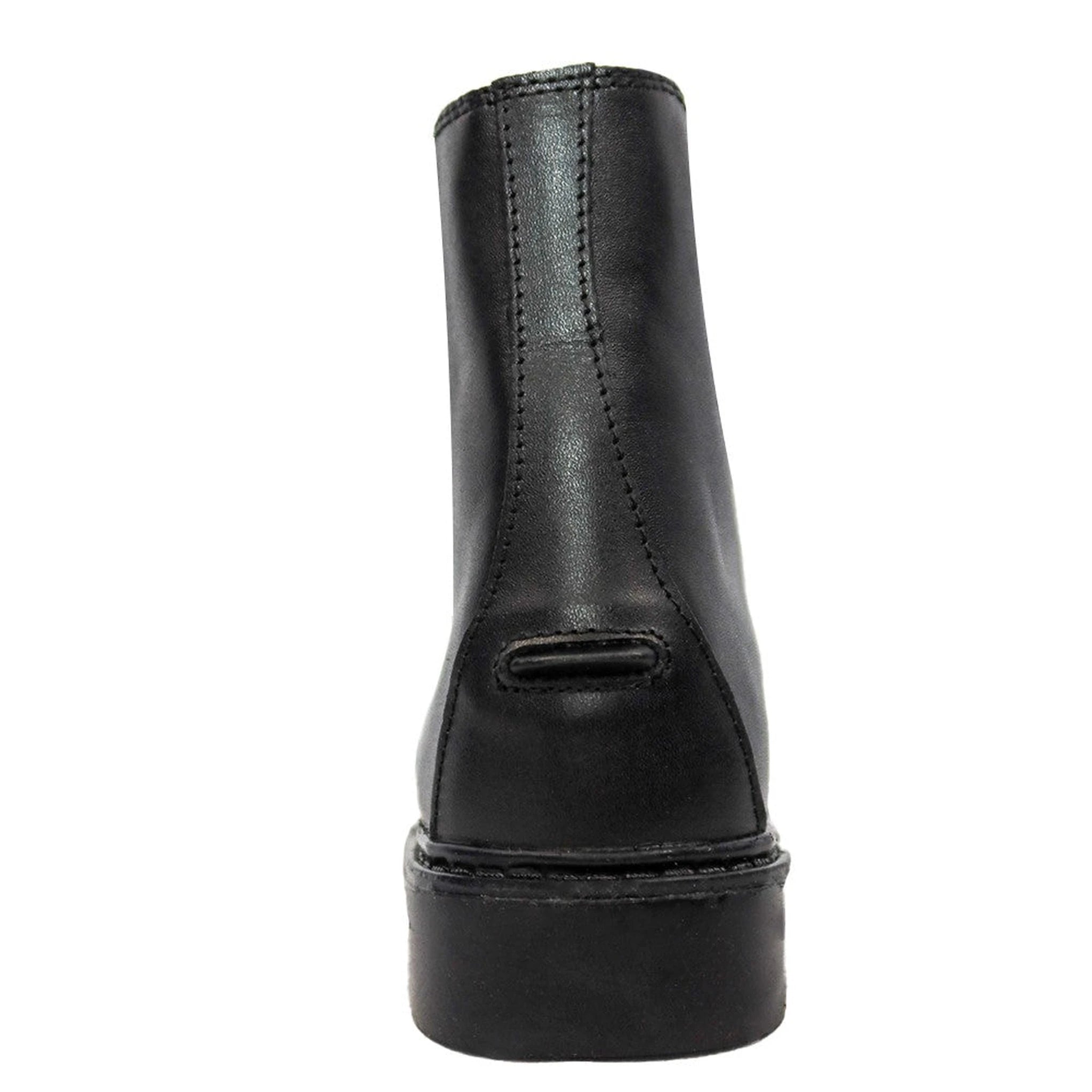 TuffRider Children's Perfect Front Zip Paddock Boots - Black