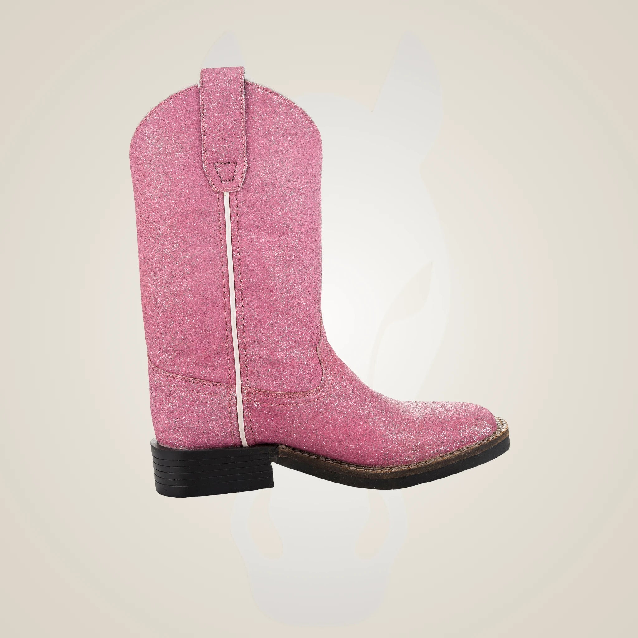 TuffRider Children's Pink Glitter Western Boot - Pink