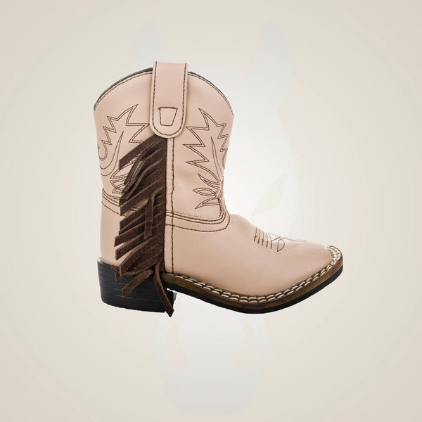 TuffRider Children's Tan Fringe Bootie
