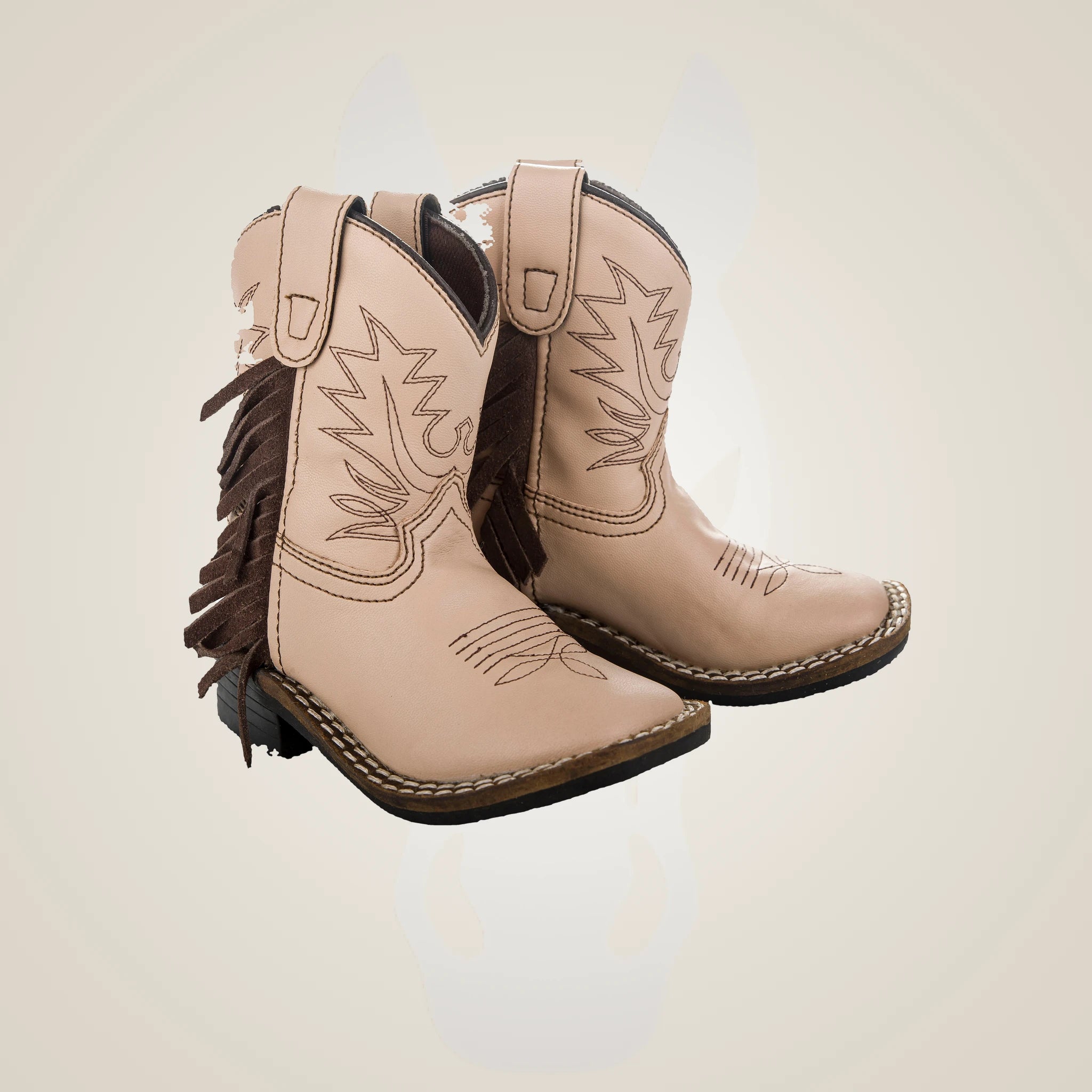TuffRider Children's Tan Fringe Bootie - Tan