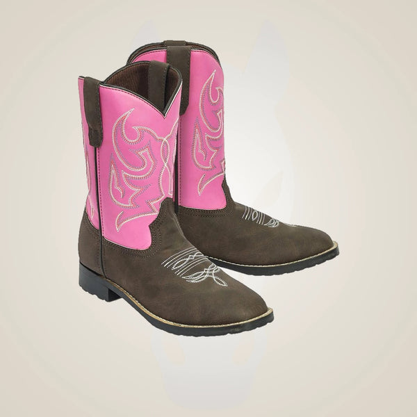 TuffRider Children's Voyageurs Square Toe Western Boot