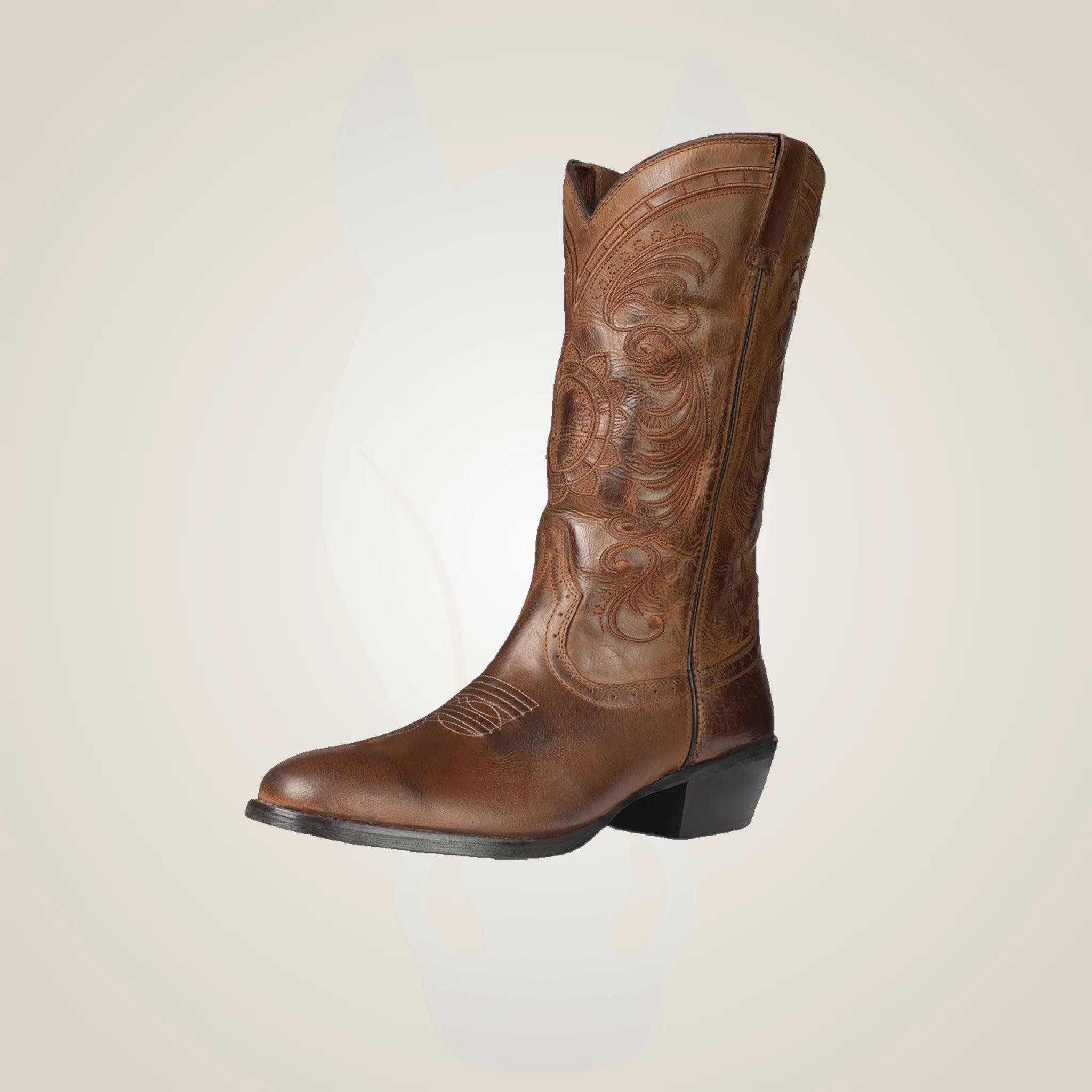 TuffRider Daisey Ladies Western Boot - Distressed Brown