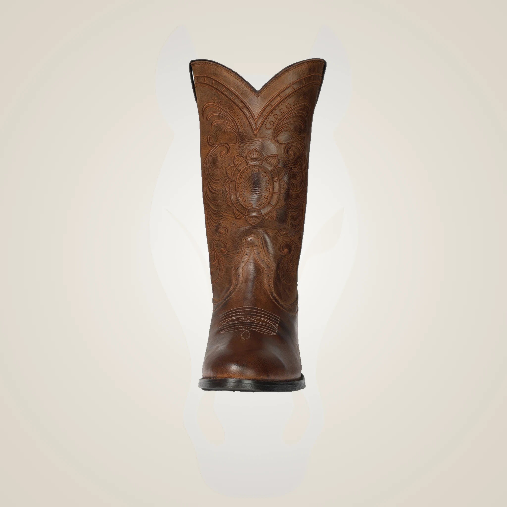 TuffRider Daisey Ladies Western Boot - Distressed Brown