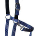 TuffRider EasyCare Diamond Mosaic Break Away Halter - Navy