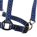 TuffRider EasyCare Diamond Mosaic Break Away Halter - Navy
