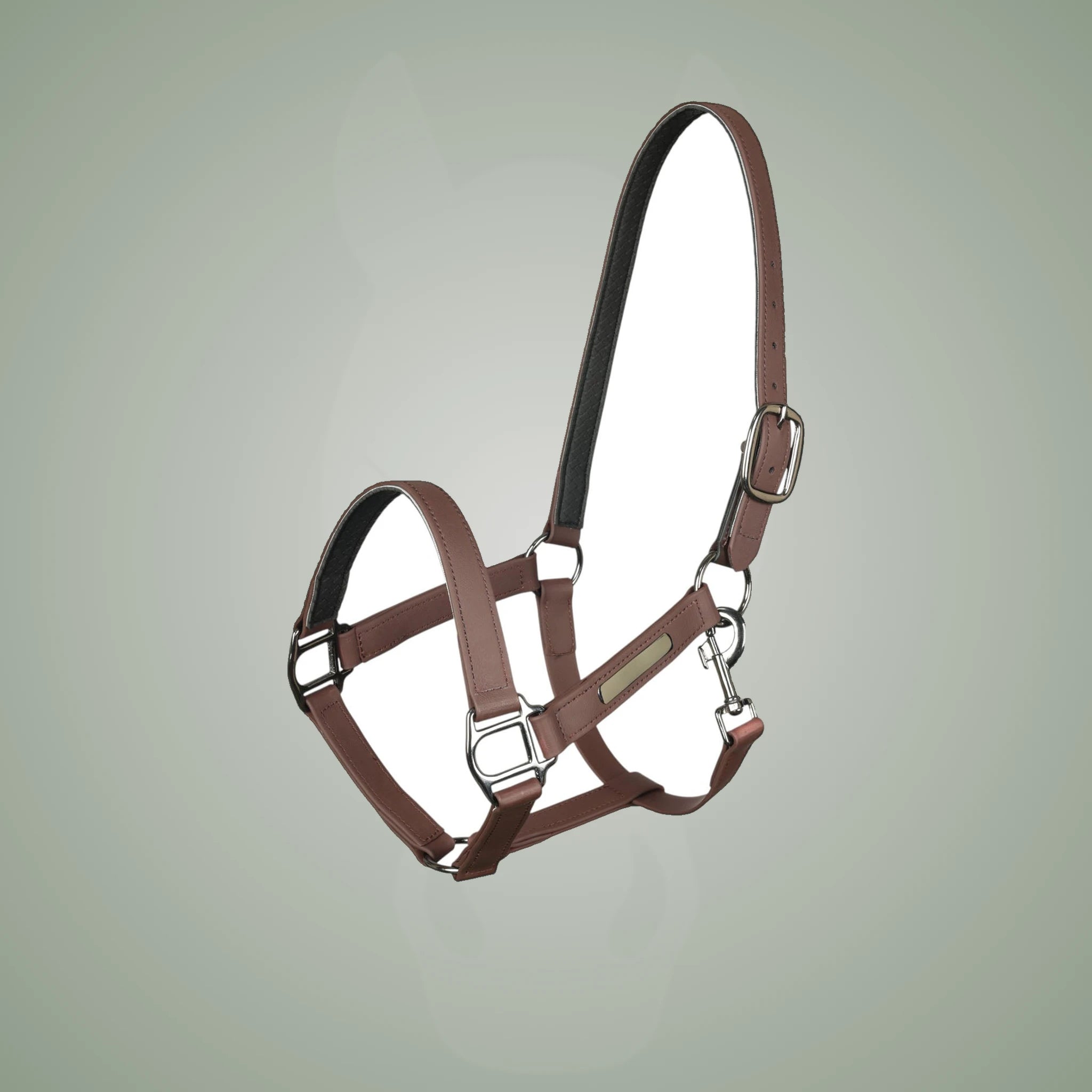TuffRider EasyCare EquiLeather Break Away Halter - Brown