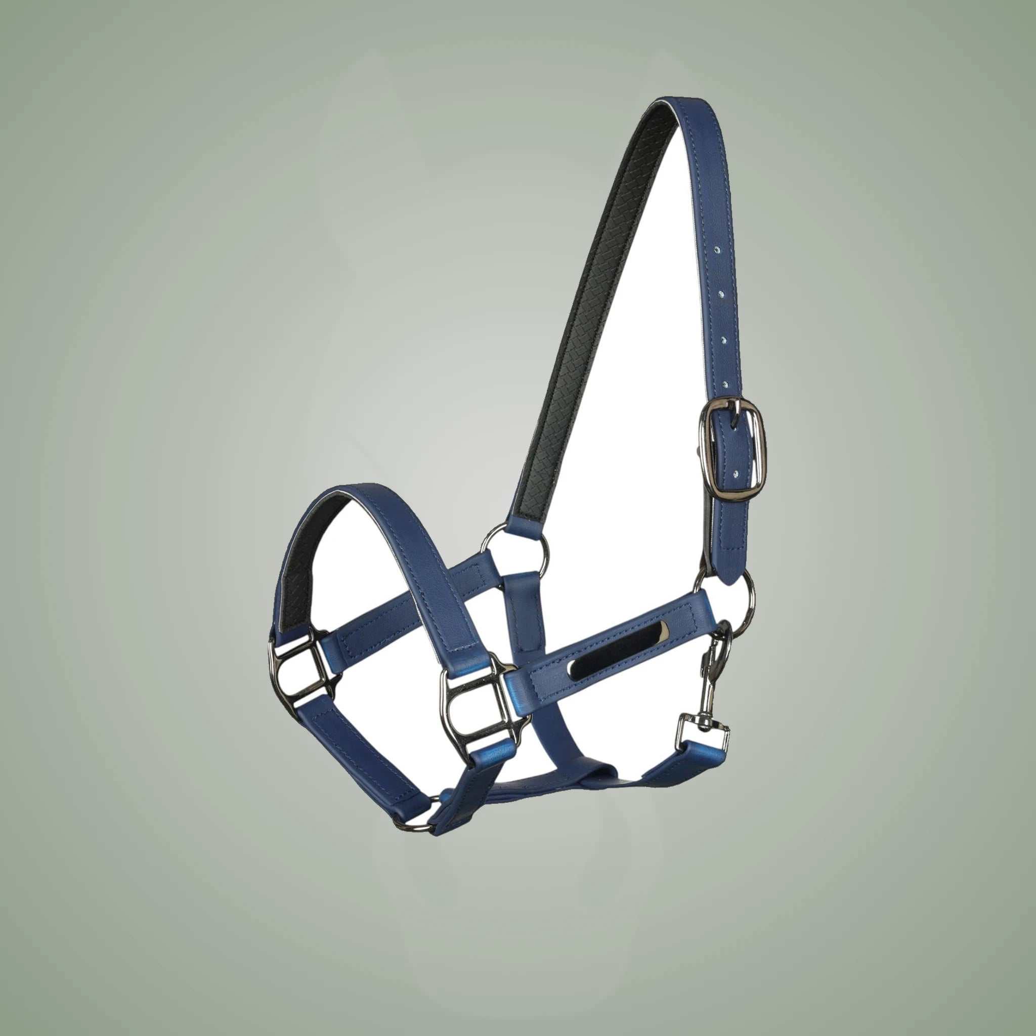 TuffRider EasyCare EquiLeather Break Away Halter - Navy