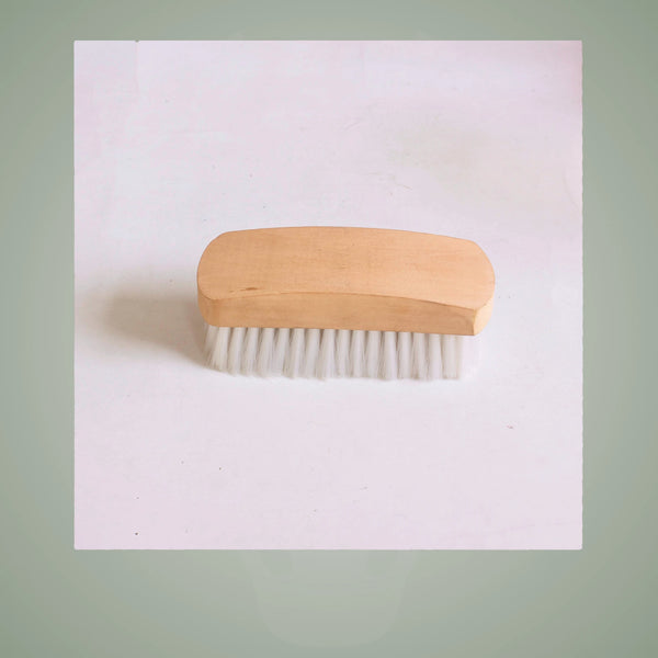 TuffRider Face Brush With Wooden Grip