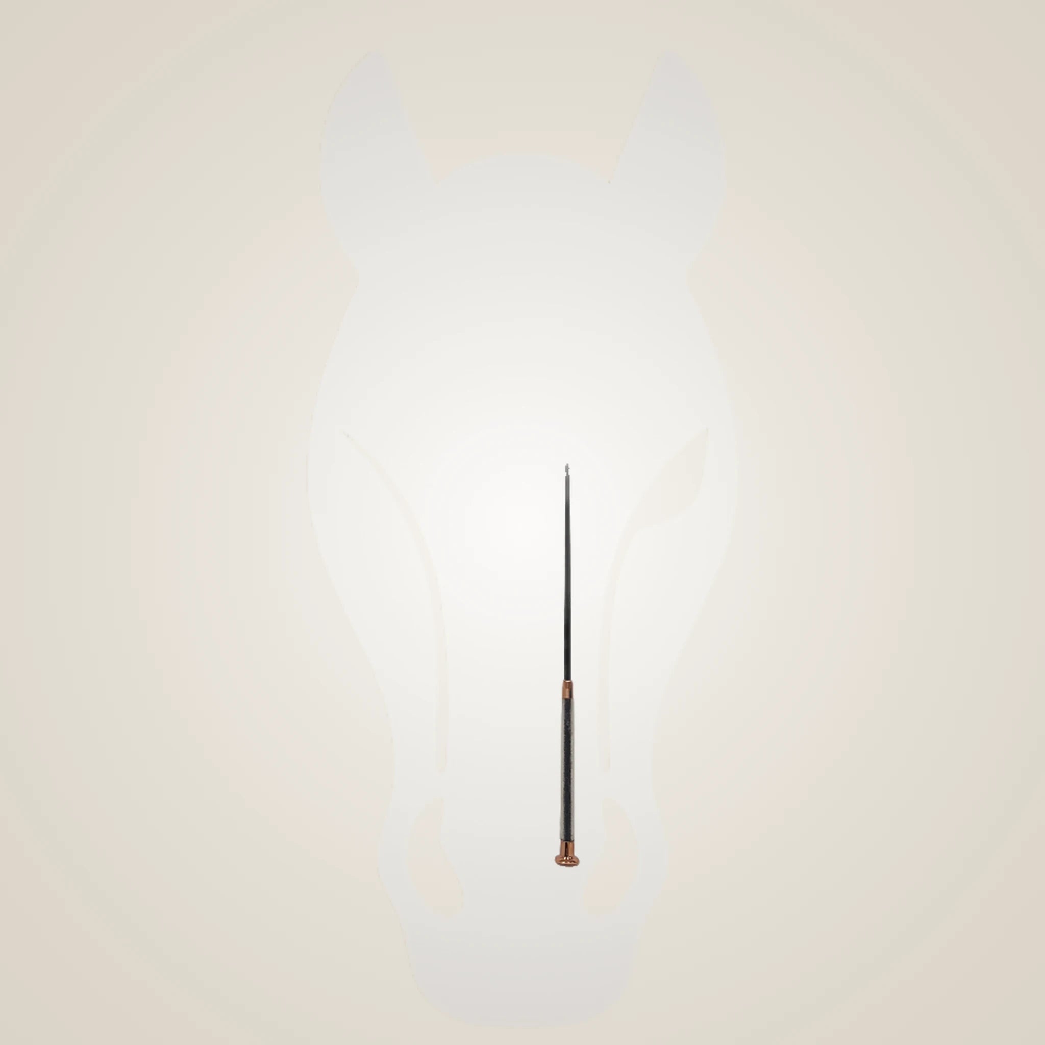 Tuffrider Gel Dressage Whips - Black/Rosegold