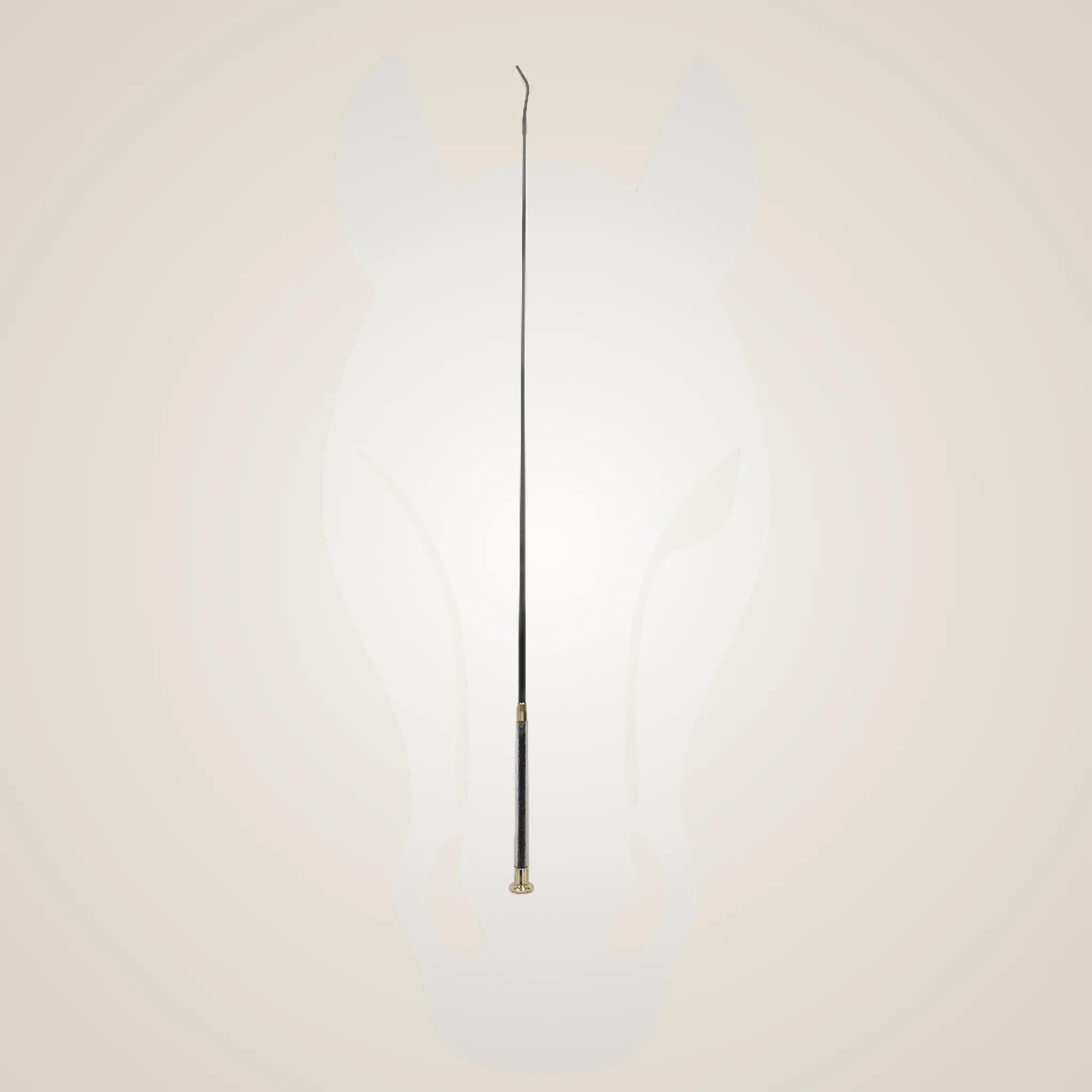 Tuffrider Gel Dressage Whips - Black/Brass