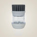 TuffRider Hoof Brush With Liquid Soap Dispenser - Grey