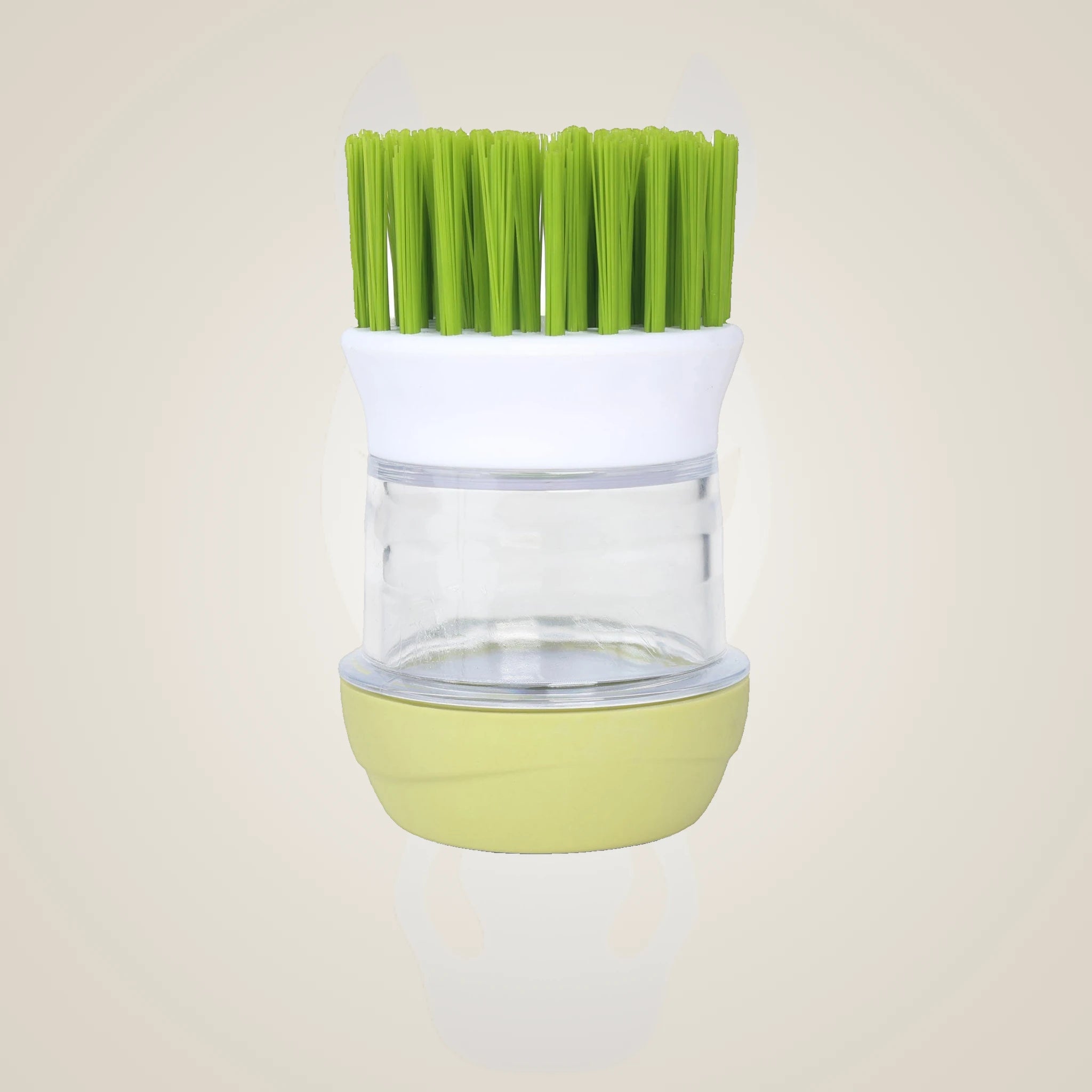 TuffRider Hoof Brush With Liquid Soap Dispenser - Green