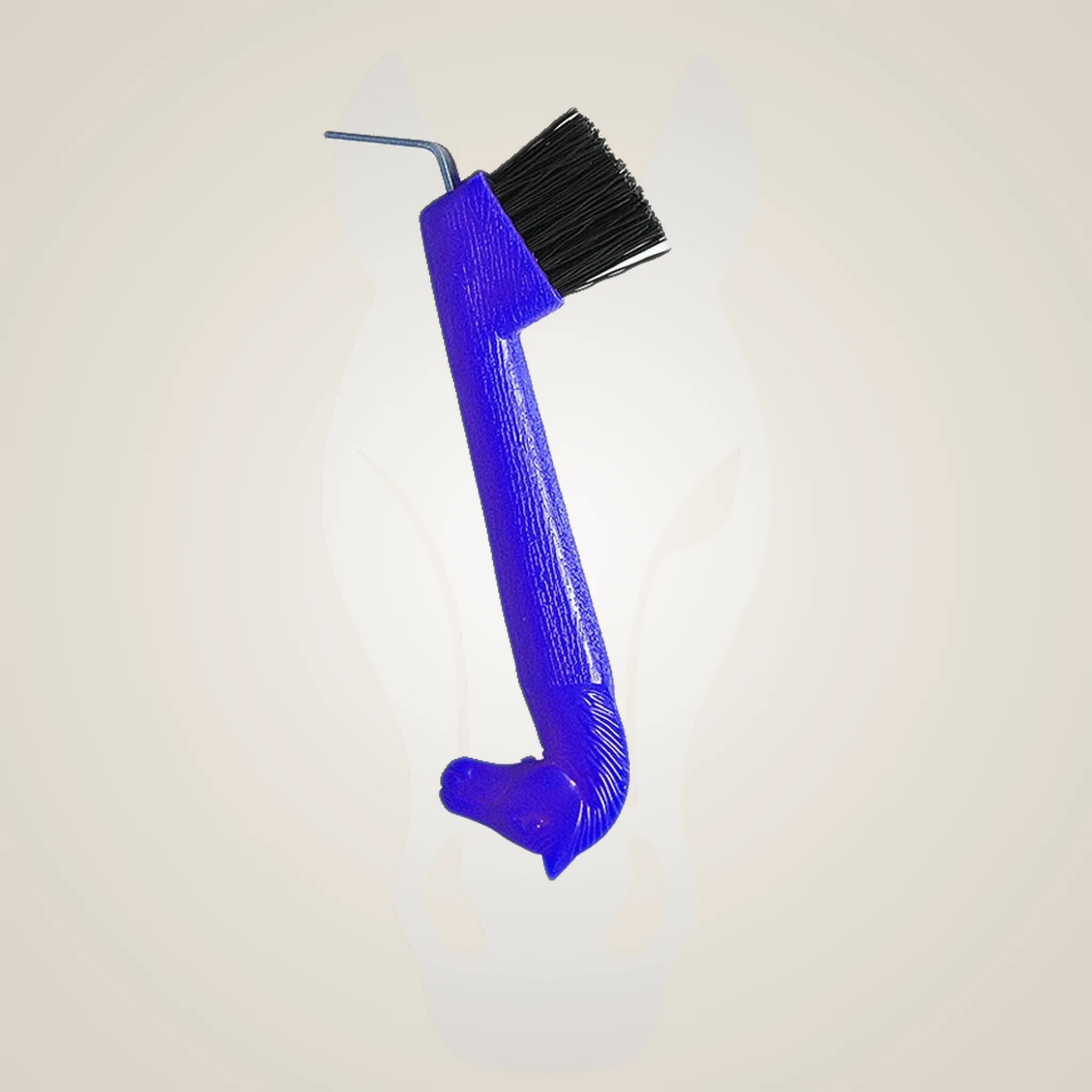 TuffRider Horse Head Hoof Pick - Neon Blue