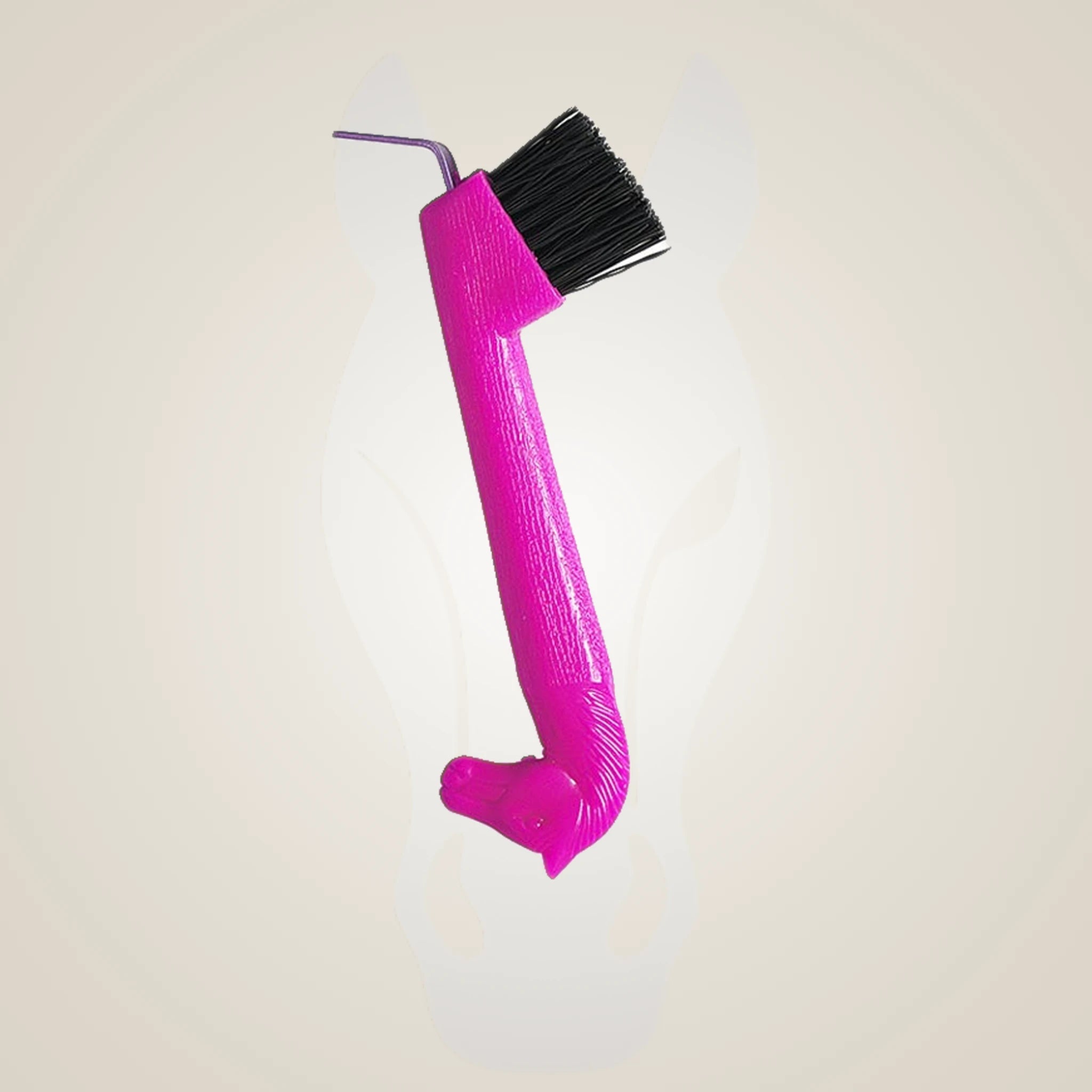 TuffRider Horse Head Hoof Pick - Neon Pink