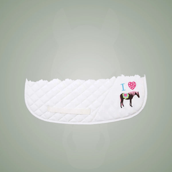 TuffRider I Heart Pony Girl Saddle Pad