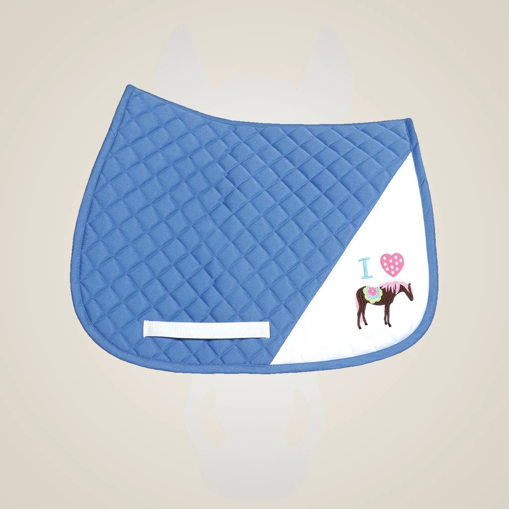 TuffRider I Heart Pony Girl Saddle Pad