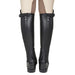 TuffRider Ladies Belmont Leather Half Chaps - Black