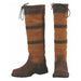 TuffRider Ladies Lexington Tall Country Boots - Chocolate/Fawn