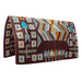 TuffRider Laramie Western Woven Saddle Blanket - Brown