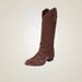 TuffRider Laureate Luxe Western Suede Boots - Brown
