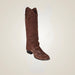 TuffRider Laureate Luxe Western Suede Boots - Brown