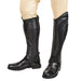 TuffRider Men's Derby Leather Half Chaps - Black