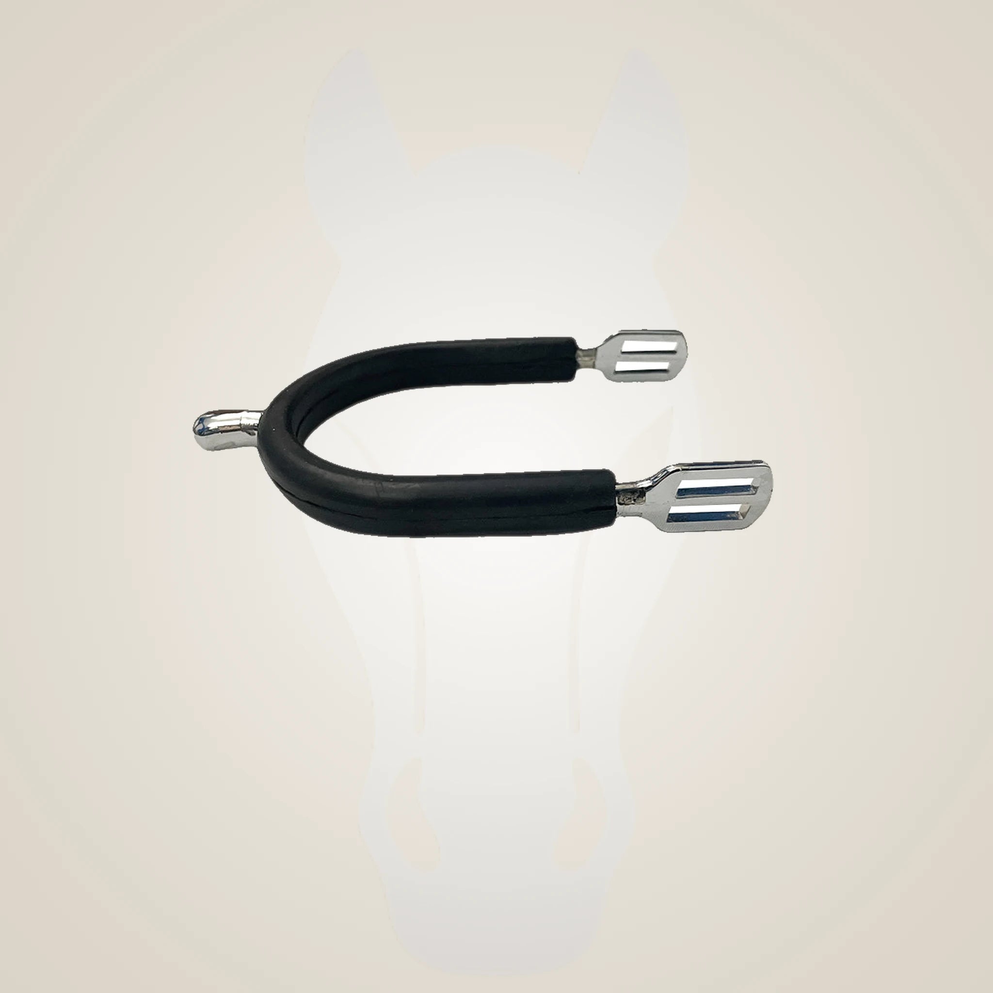 TuffRider Men's Rubber Covered Spurs - Silver