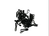 Tuffrider Plaiting-Bands Extra Large/Soft - Black