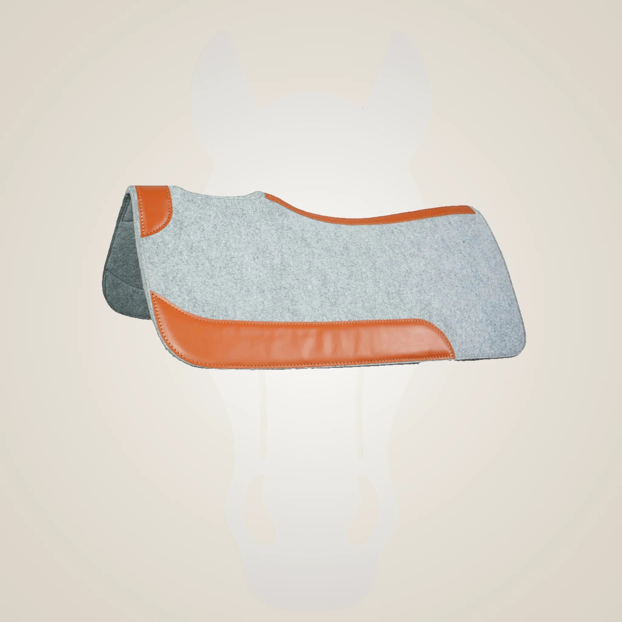 TuffRider Polyester Felt Pad 18mm - Grey