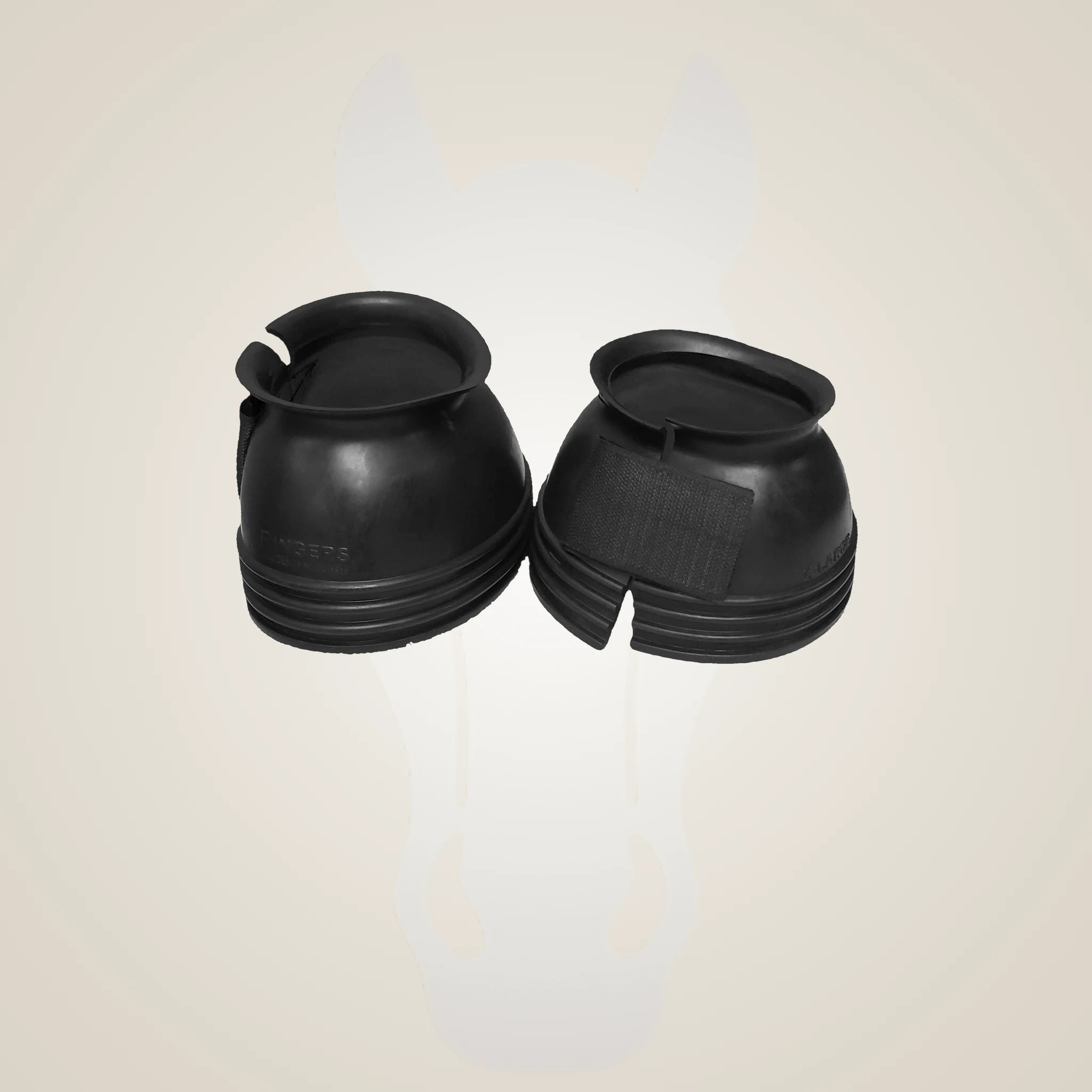 TuffRider Ringer Bell Boots with Velcro - Black