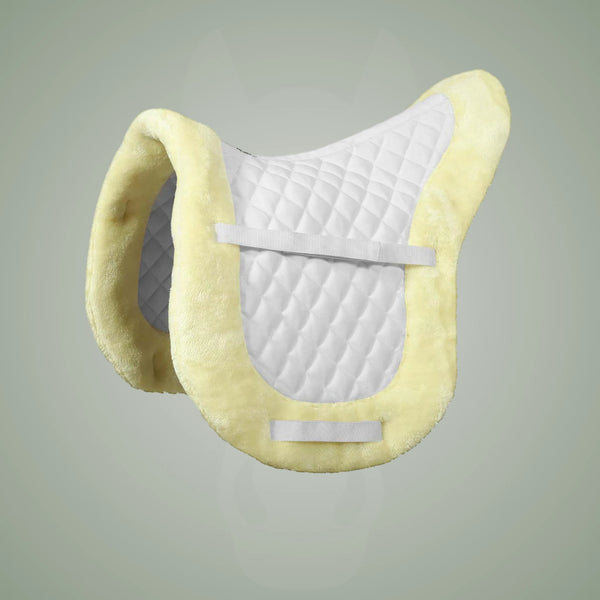 TuffRider Sherpa Fleece Trimmed Shaped Saddle Pad