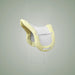 TuffRider Sherpa Fleece Trimmed Shaped Saddle Pad - White