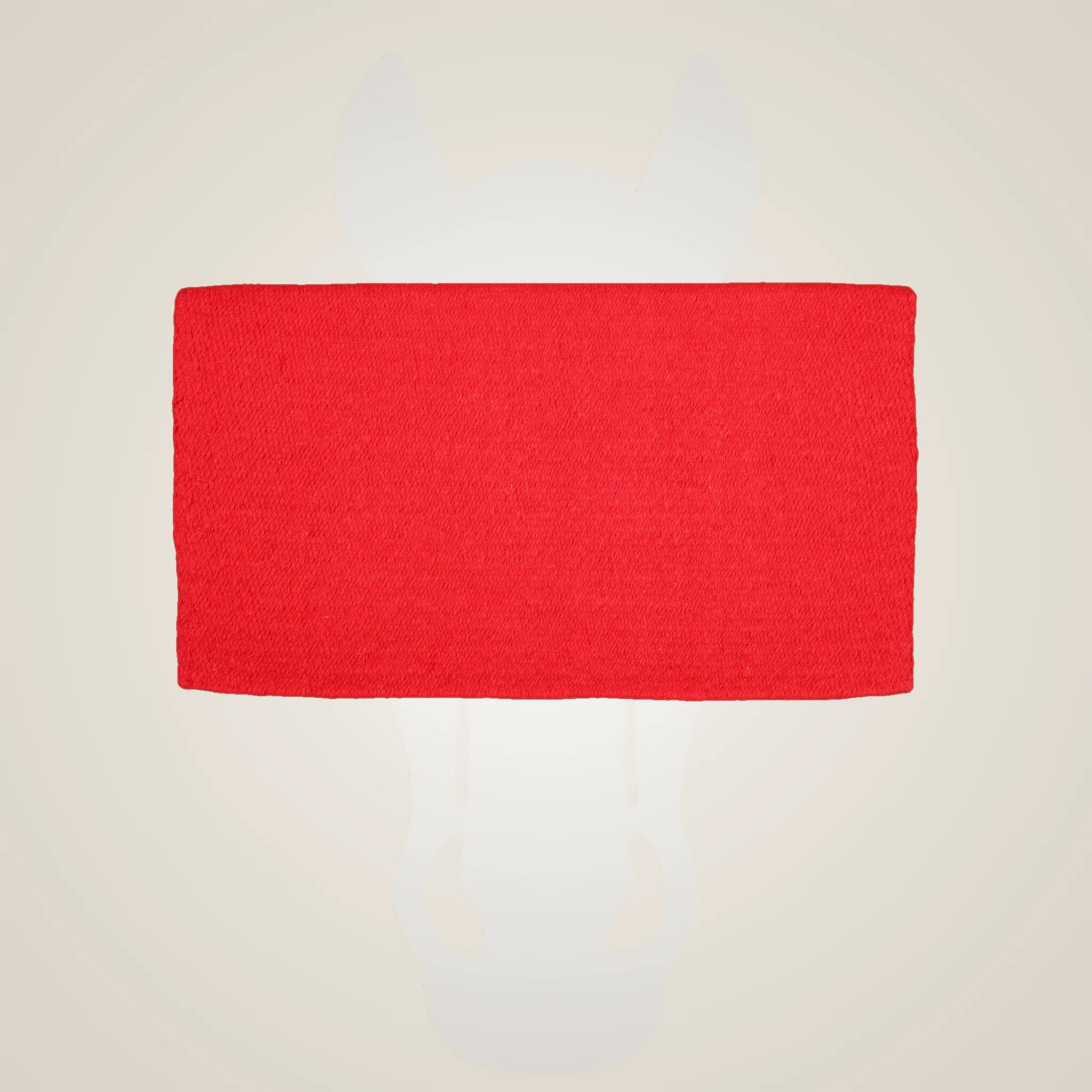 TuffRider Solid Color Double Weave Saddle Blanket - Red