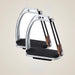 TuffRider Stainless Steel Peacock Safety Stirrups - Silver