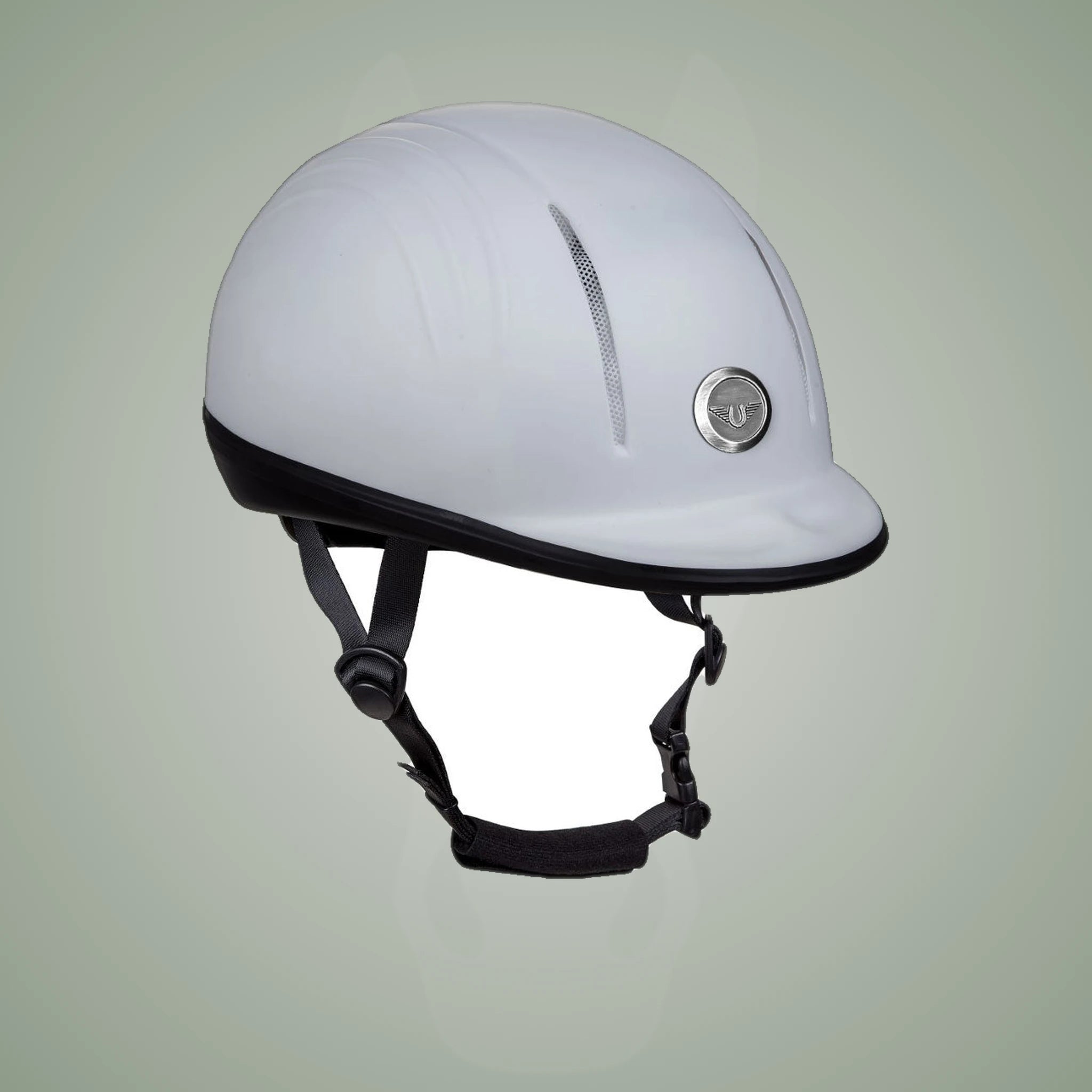 TuffRider Starter Basic Helmet - White
