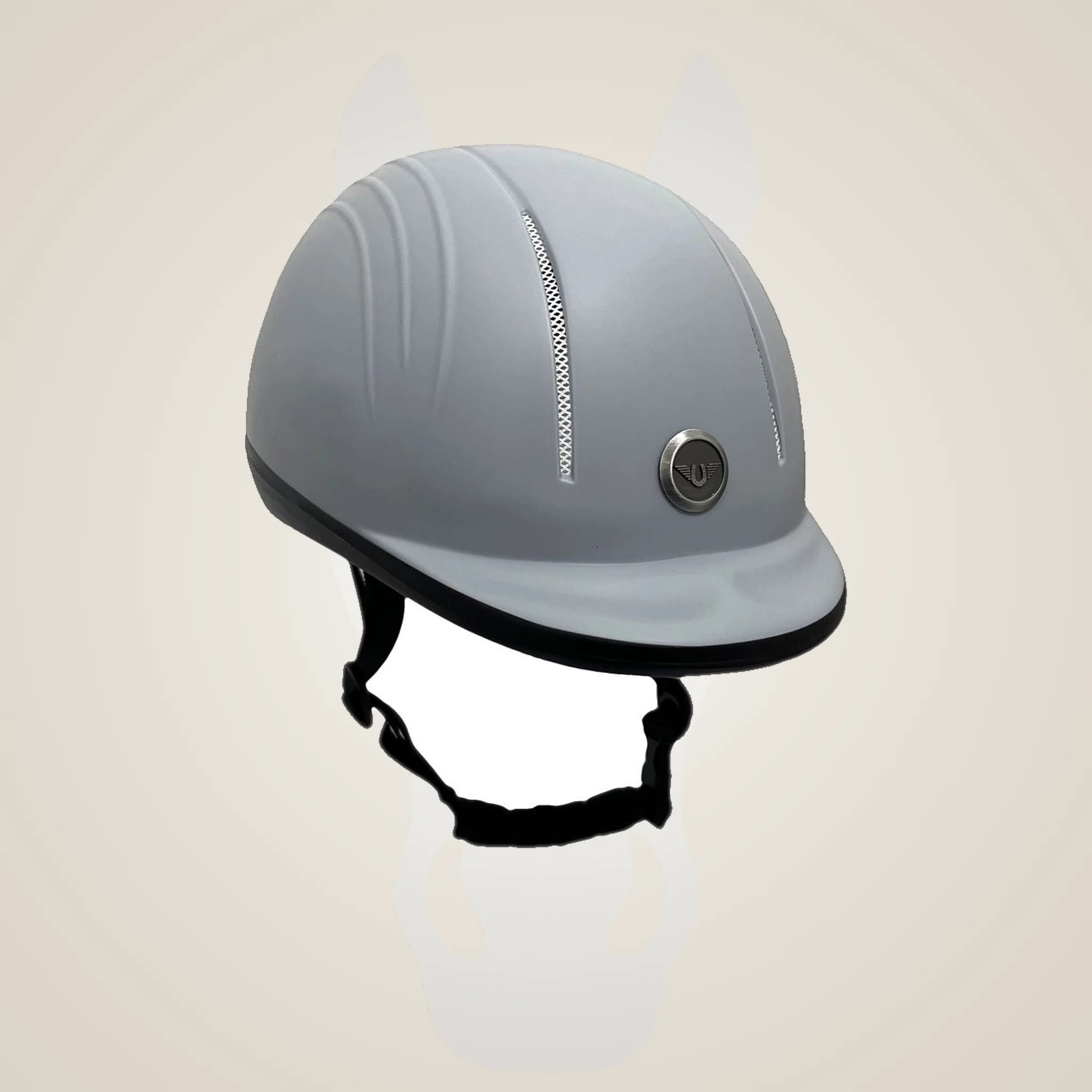 TuffRider Starter Basic Helmet - Glacier Gray